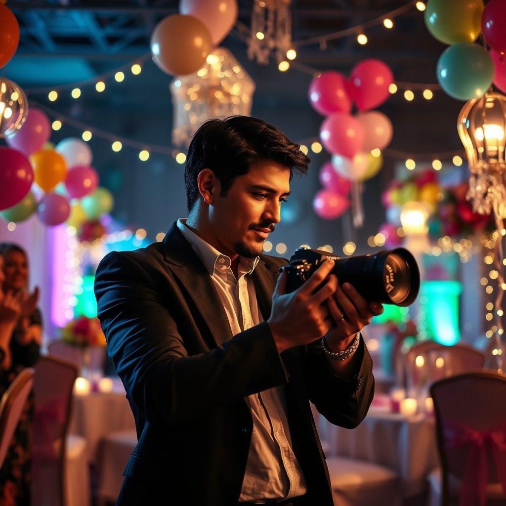 Fotógrafo para festas: Capturando Momentos Inesquecíveis
