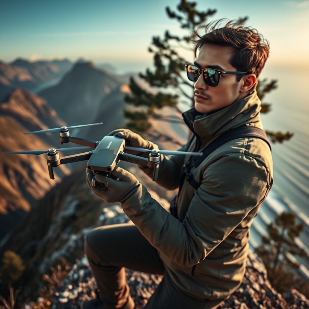 Fotografia com Drone: Capturando Imagens Aéreas Incríveis