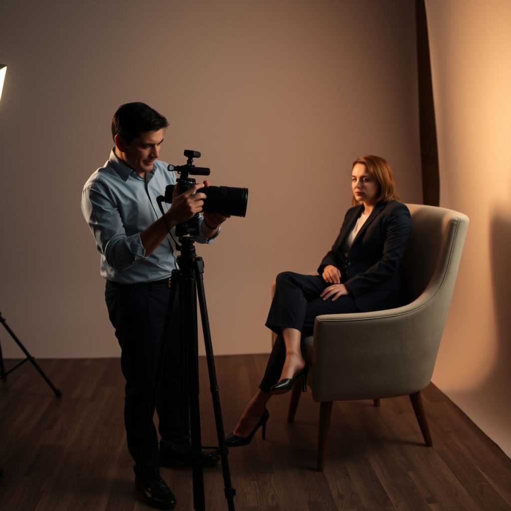 Fotógrafo de Retratos Empresariais: Capturando sua Imagem Profissional