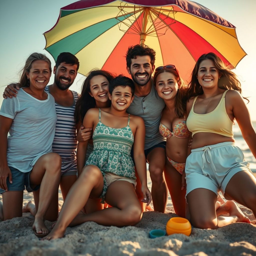 Fotos de Família na Praia: Dicas e Inspirações para Capturas Perfeitas