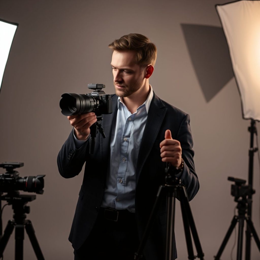 Fotógrafo de Retratos Masculinos: Capturando a Essência Masculina